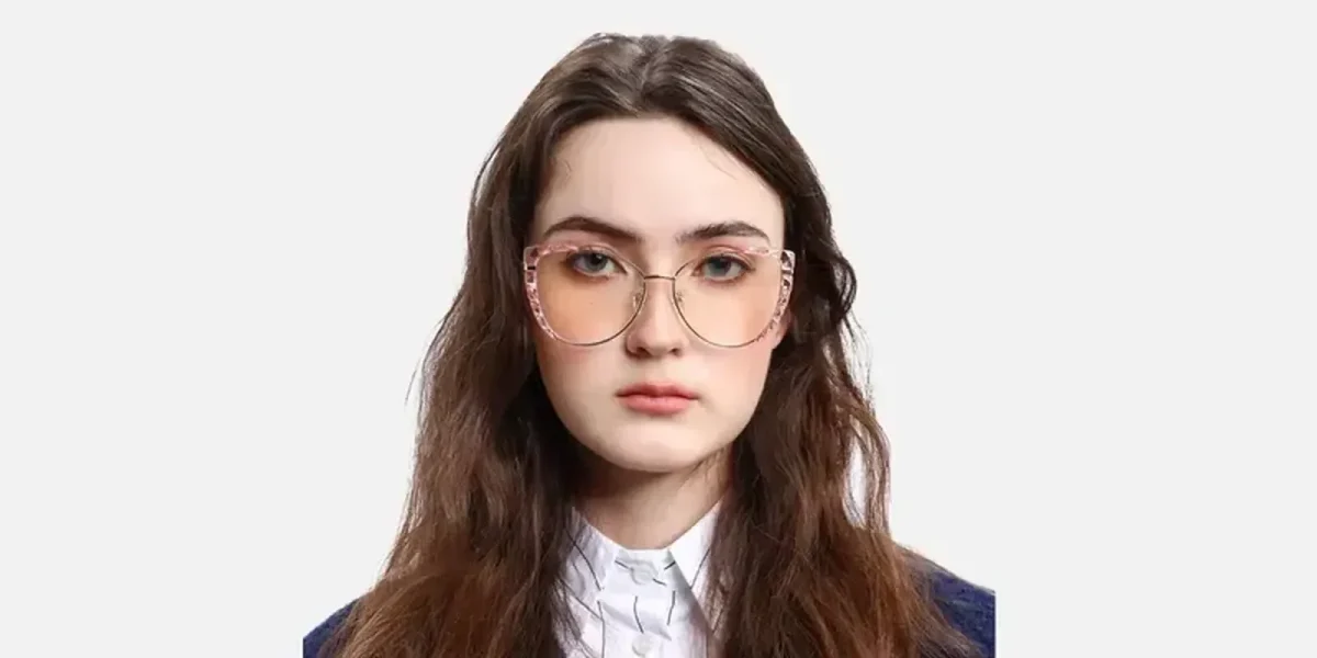 XY8024 Gold, Clear Glasses 4