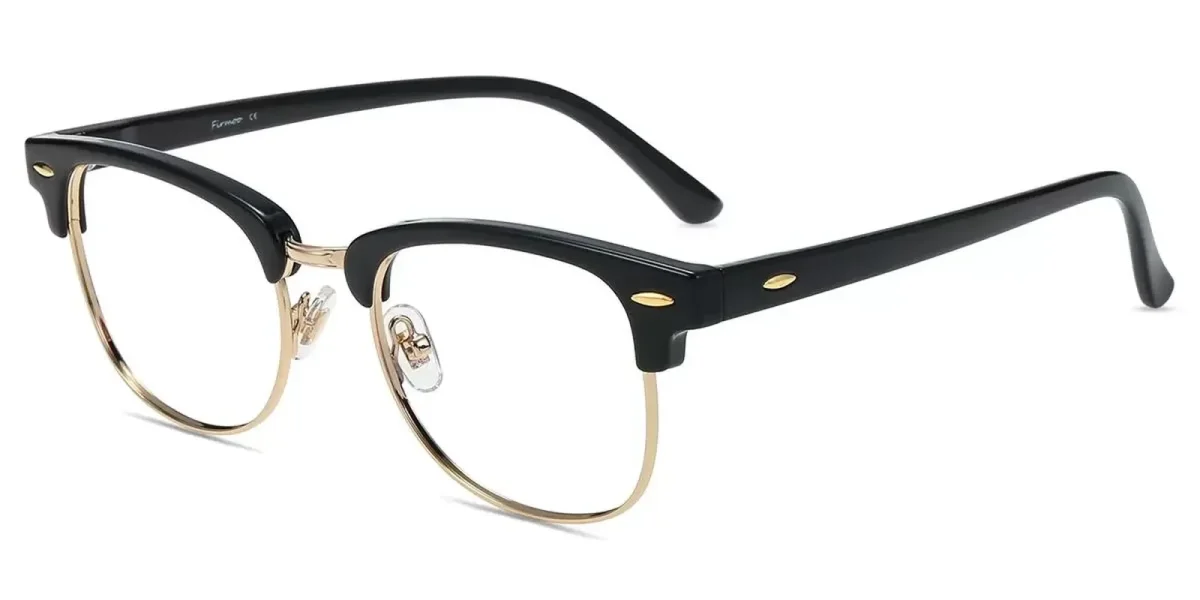 XY8025 Black Glasses 0