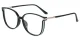 XY8027 Black Glasses 0