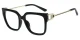 XY8034 Black Glasses 0