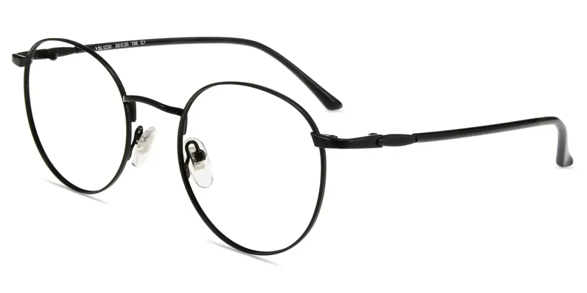 XY8053 Black Glasses 0