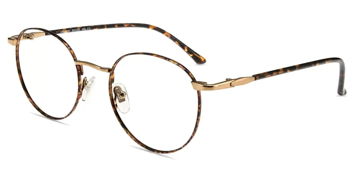 XY8053 Gold, Tortoise Glasses 0