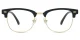XY8025 Black Glasses 1