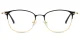 XY8019 Black, Gold Glasses 1