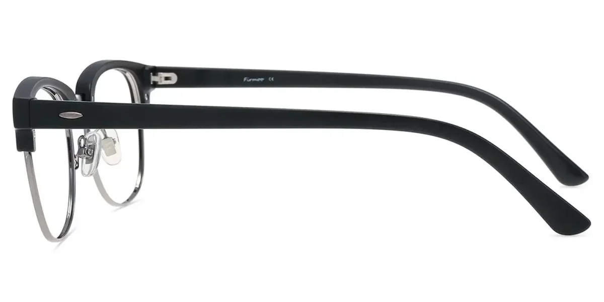 XY8025  Black, Gunmetal, Matt Glasses 2