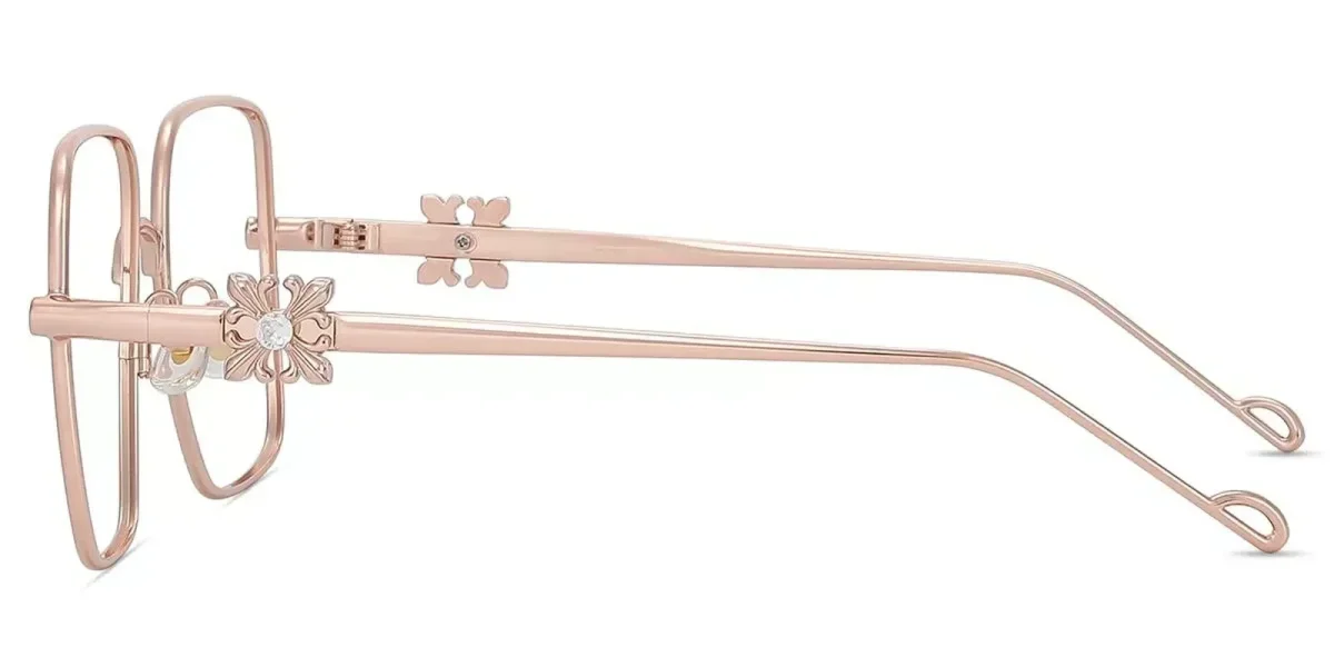 XY8026 Rose Gold Glasses 2