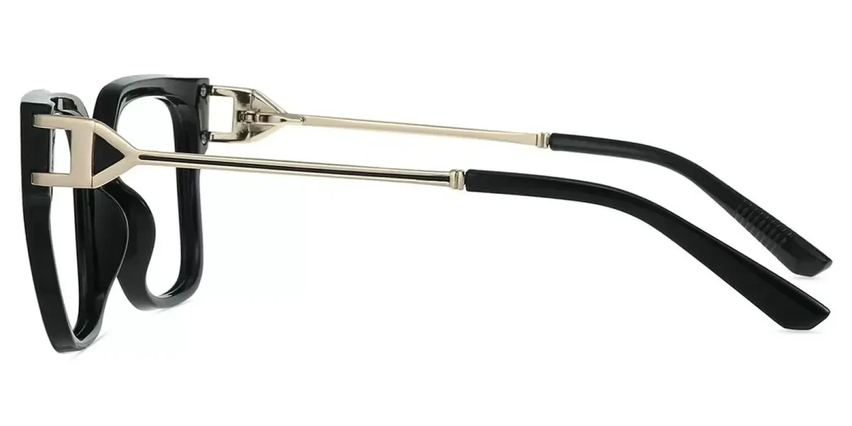 XY8034 Black Glasses 2