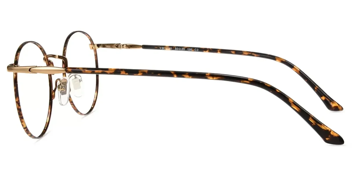 XY8053 Gold, Tortoise Glasses 2